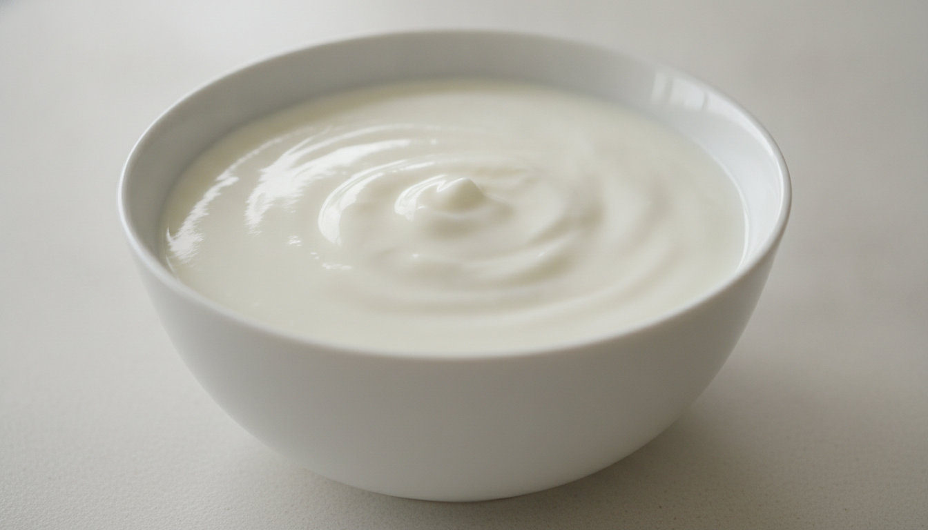 진심을 담은 저지방 플레인 요거트