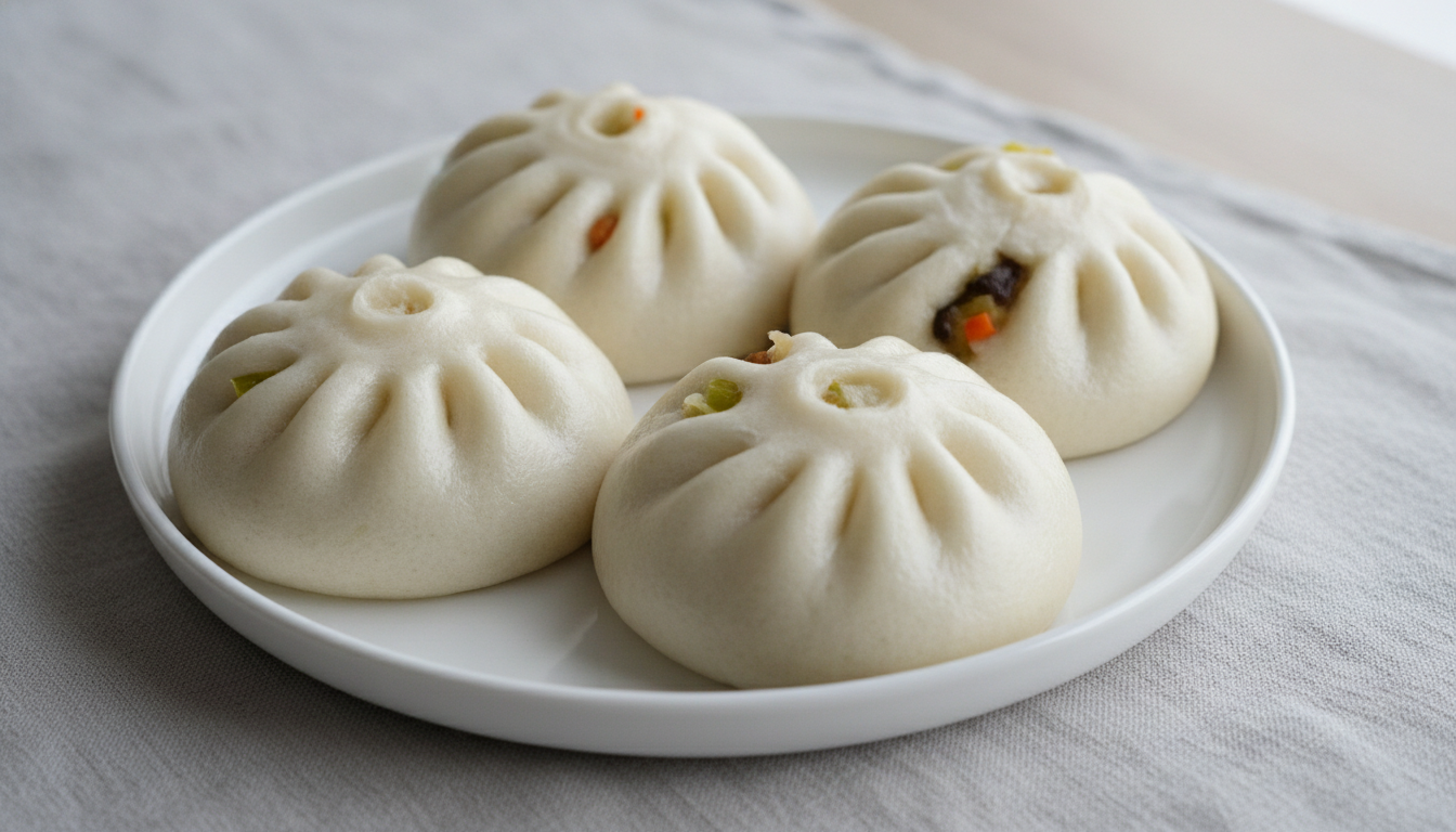 만찐두빵 야채