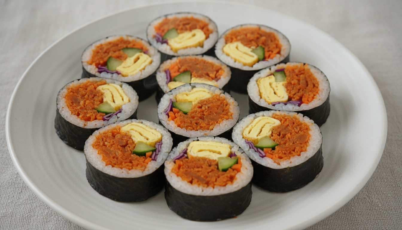 매콤제육키토김밥