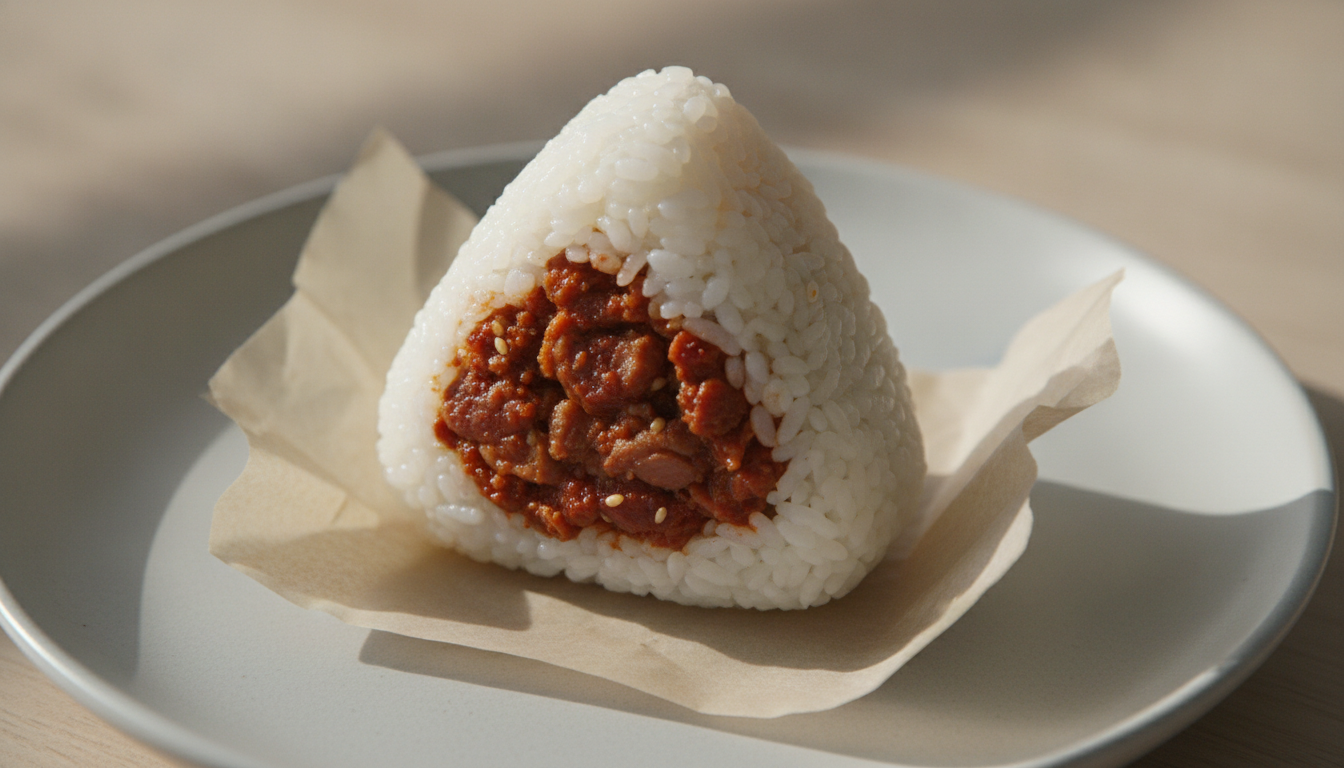 백종원 불오리 삼각김밥