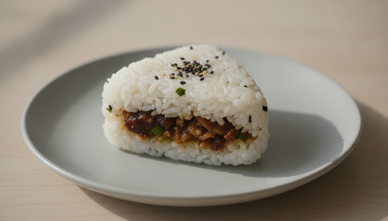 백종원 떡갈비 불고기 삼각김밥