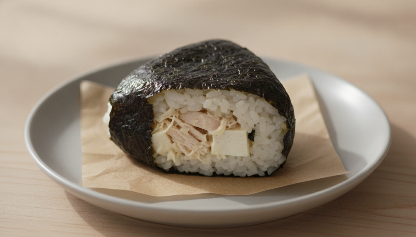 치킨두부마요 삼각김밥