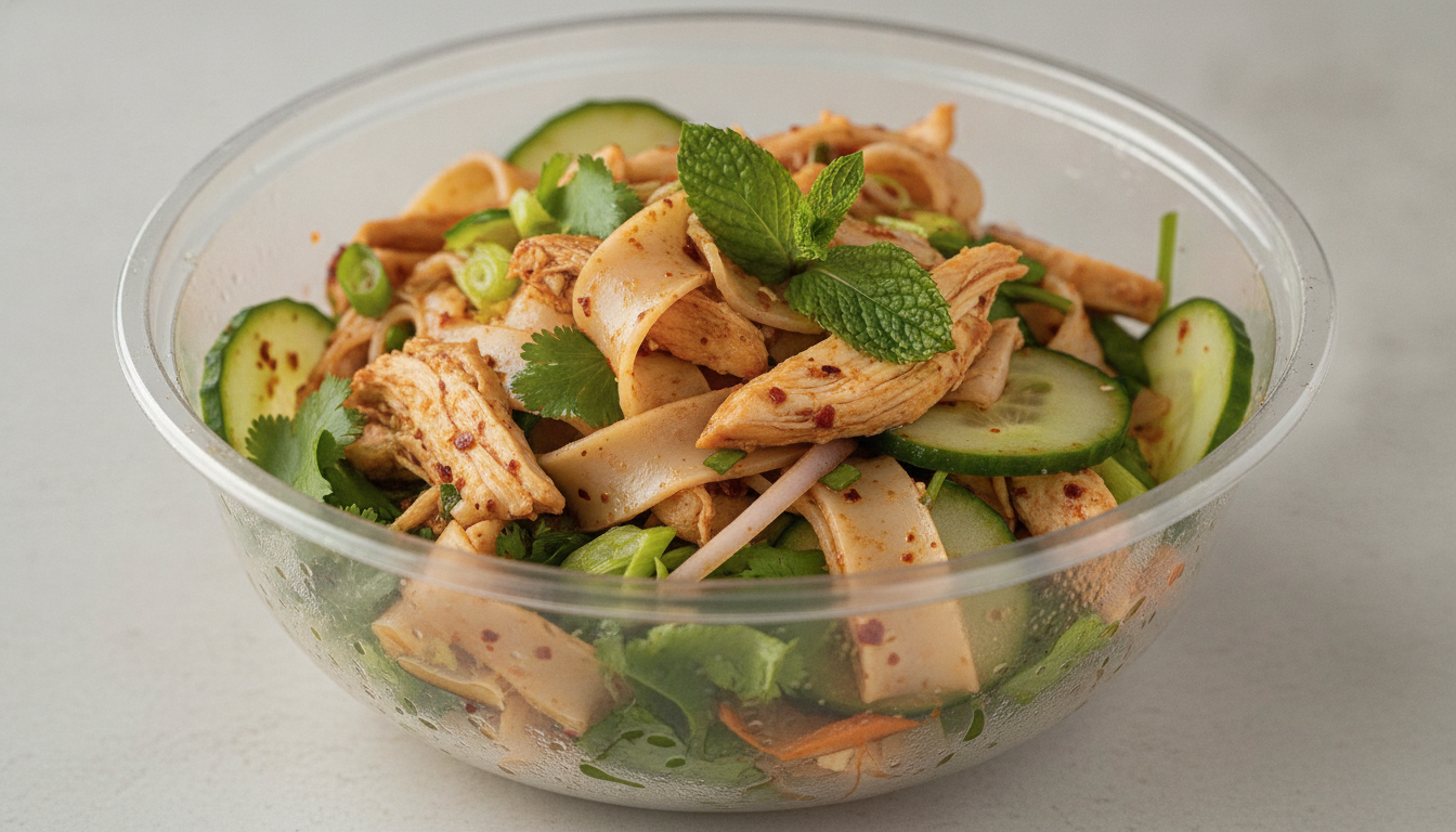 Salad Foret 치킨칠리누들샐러