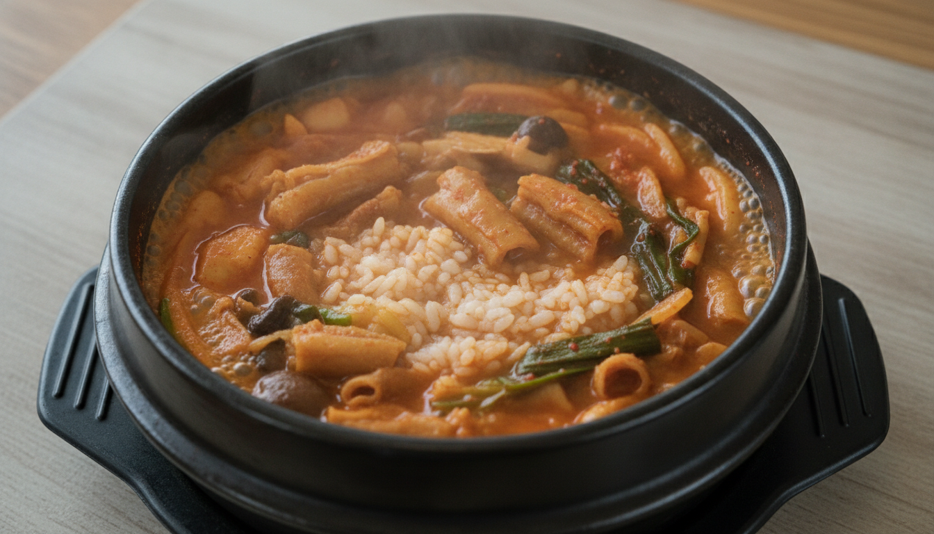 대한곱창)곱창전골밥