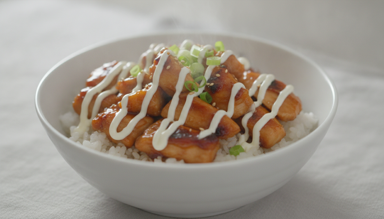 치킨데리마요덮밥