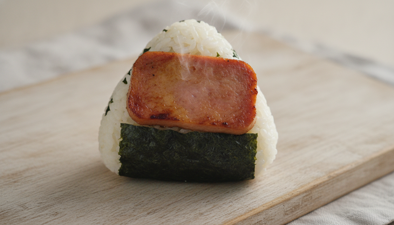 통스팸구이 삼각김밥