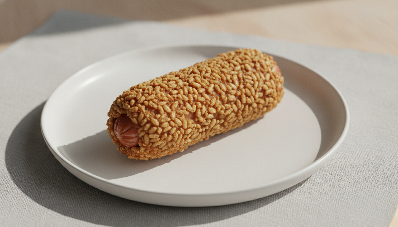 닭가슴살 현미 핫도그
