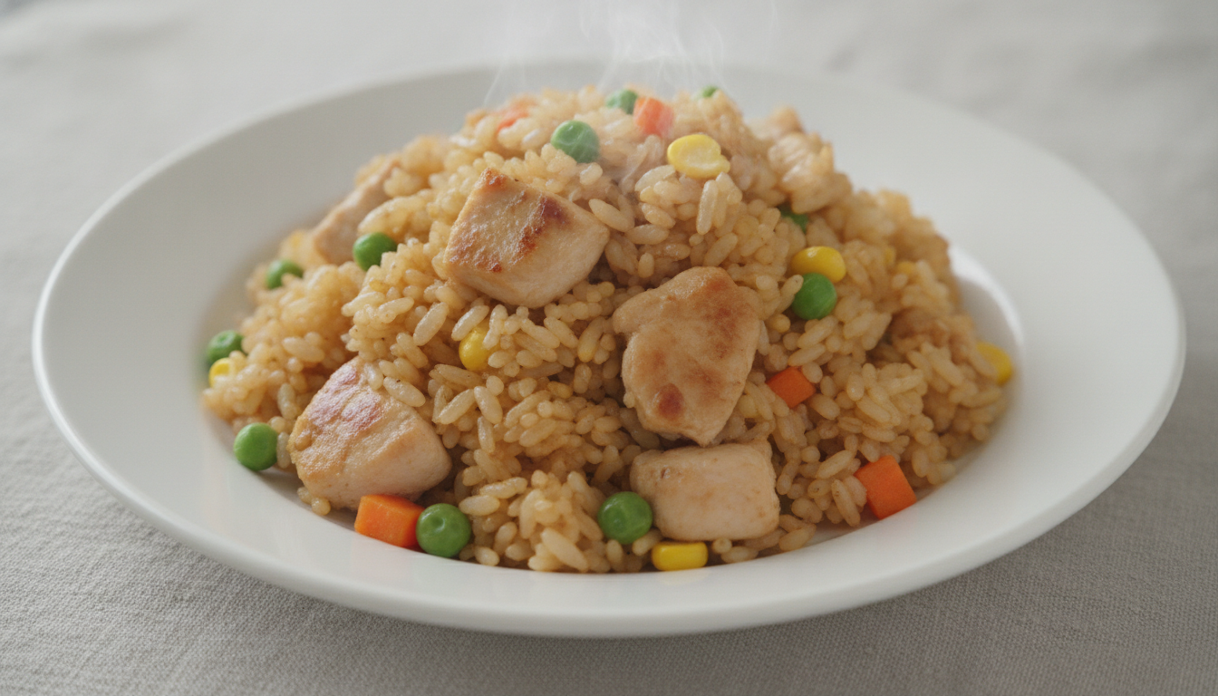 맛있는 닭가슴살 야채볶음밥