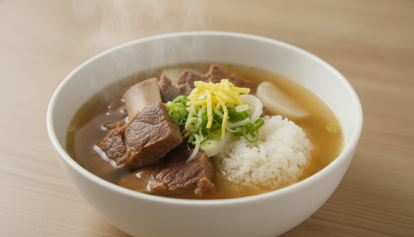 수원식 갈비탕밥