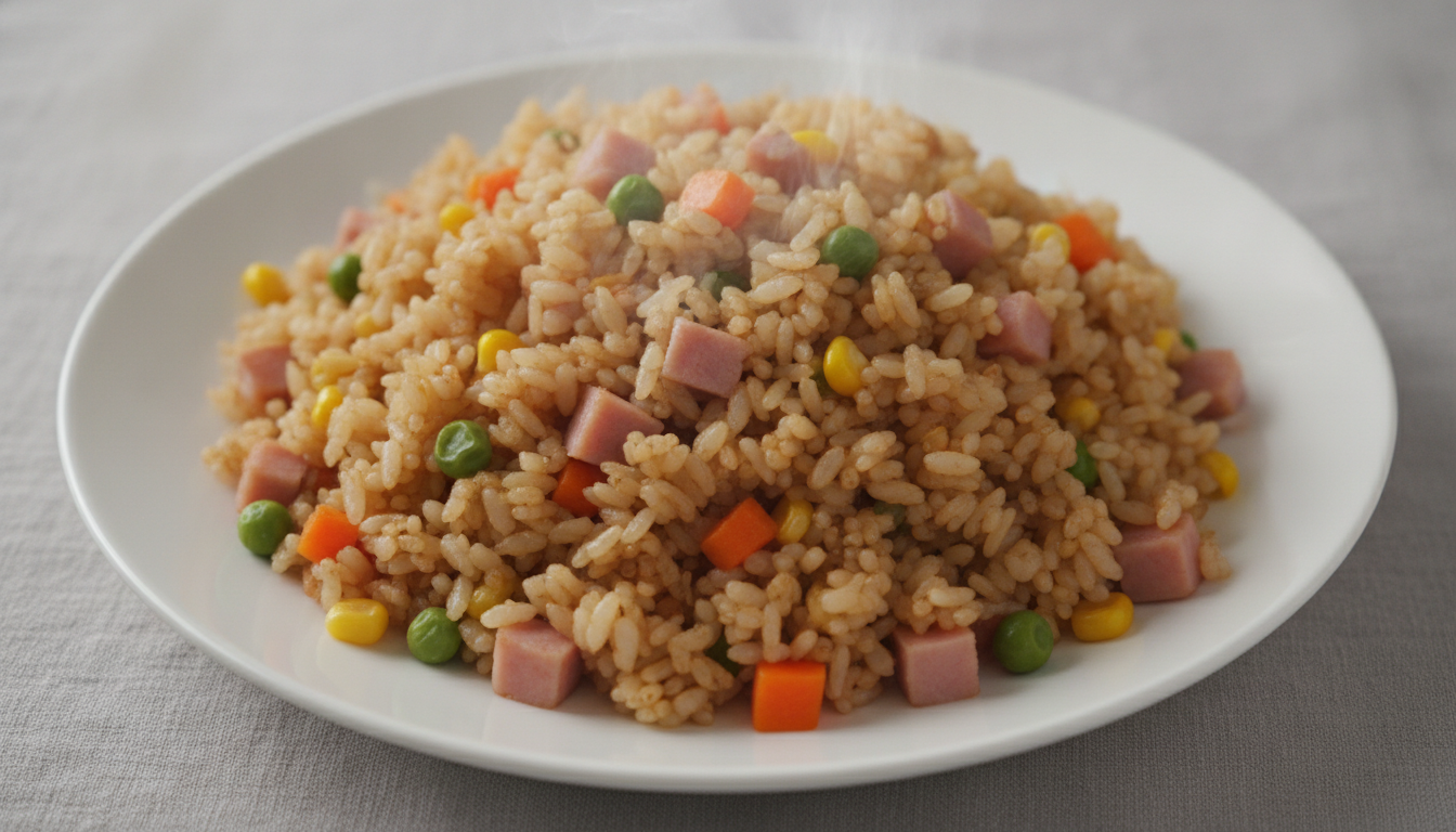 빽햄 야채볶음밥
