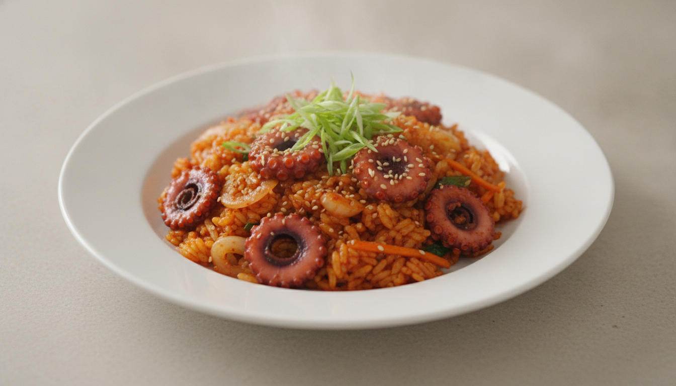 더 맛있는 낙지볶음밥