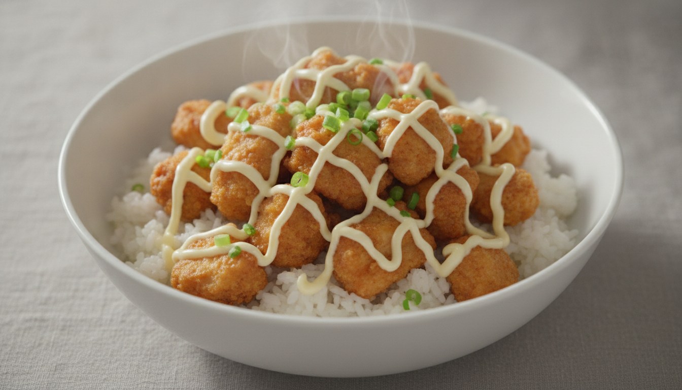 치킨마요 왕덮밥