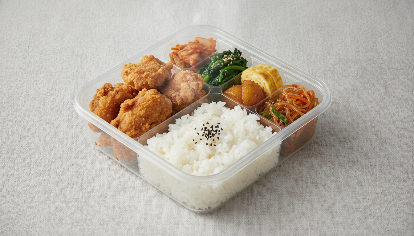 더블치킨도시락