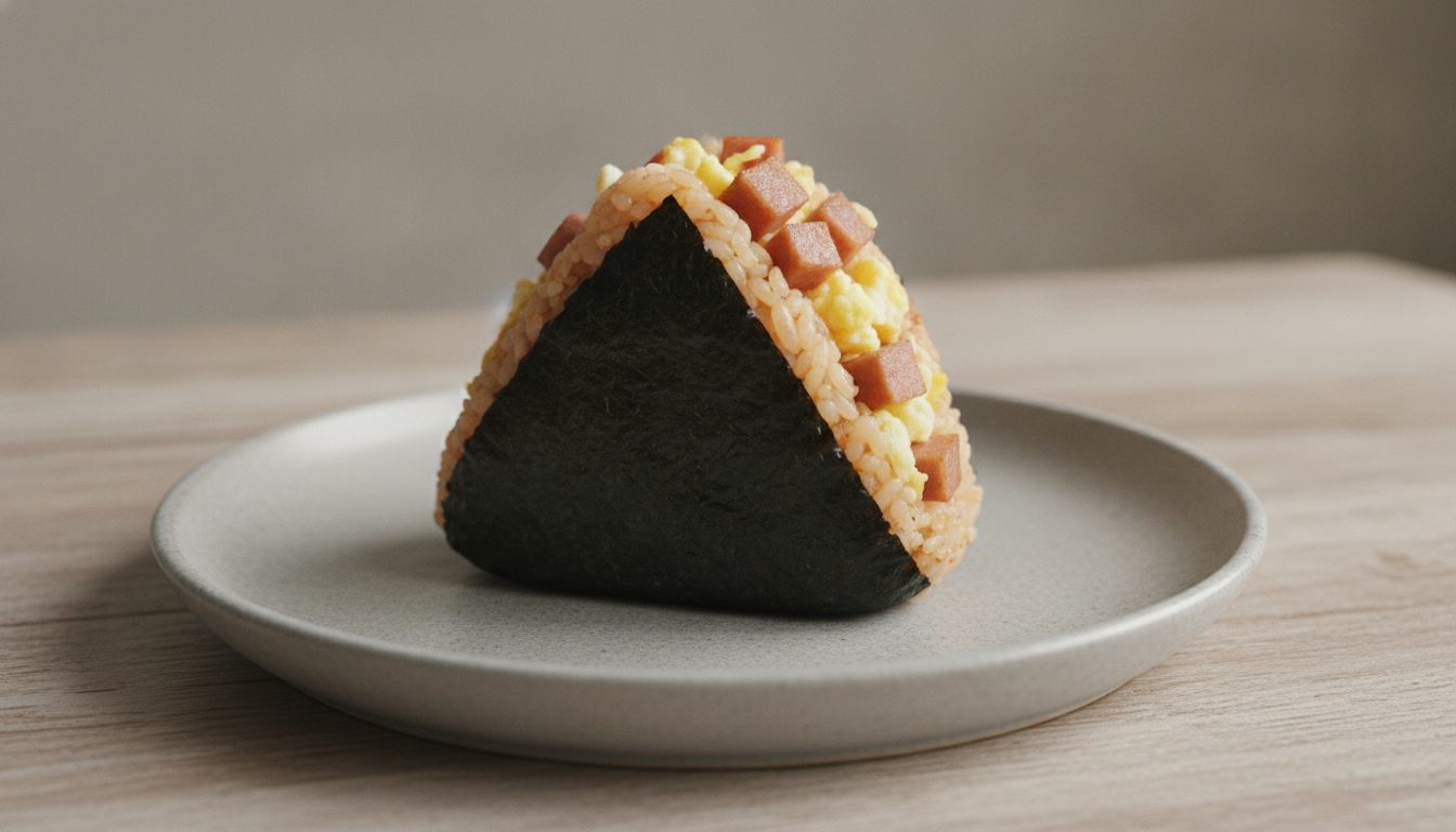 스팸매일함 삼각김밥
