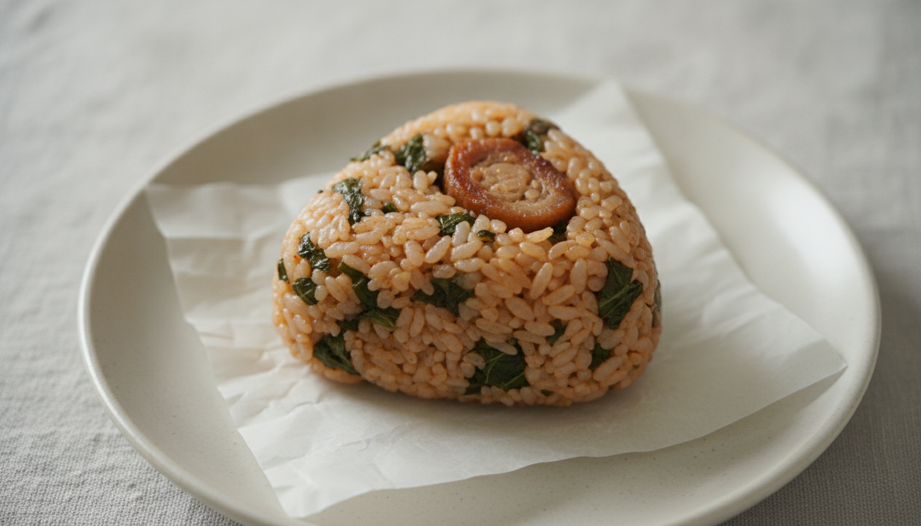 깻잎불곱창 삼각김밥
