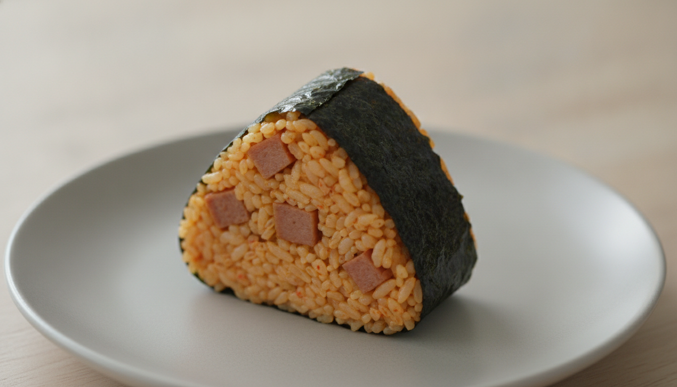 더 큰 스팸김치볶음밥 삼각김밥