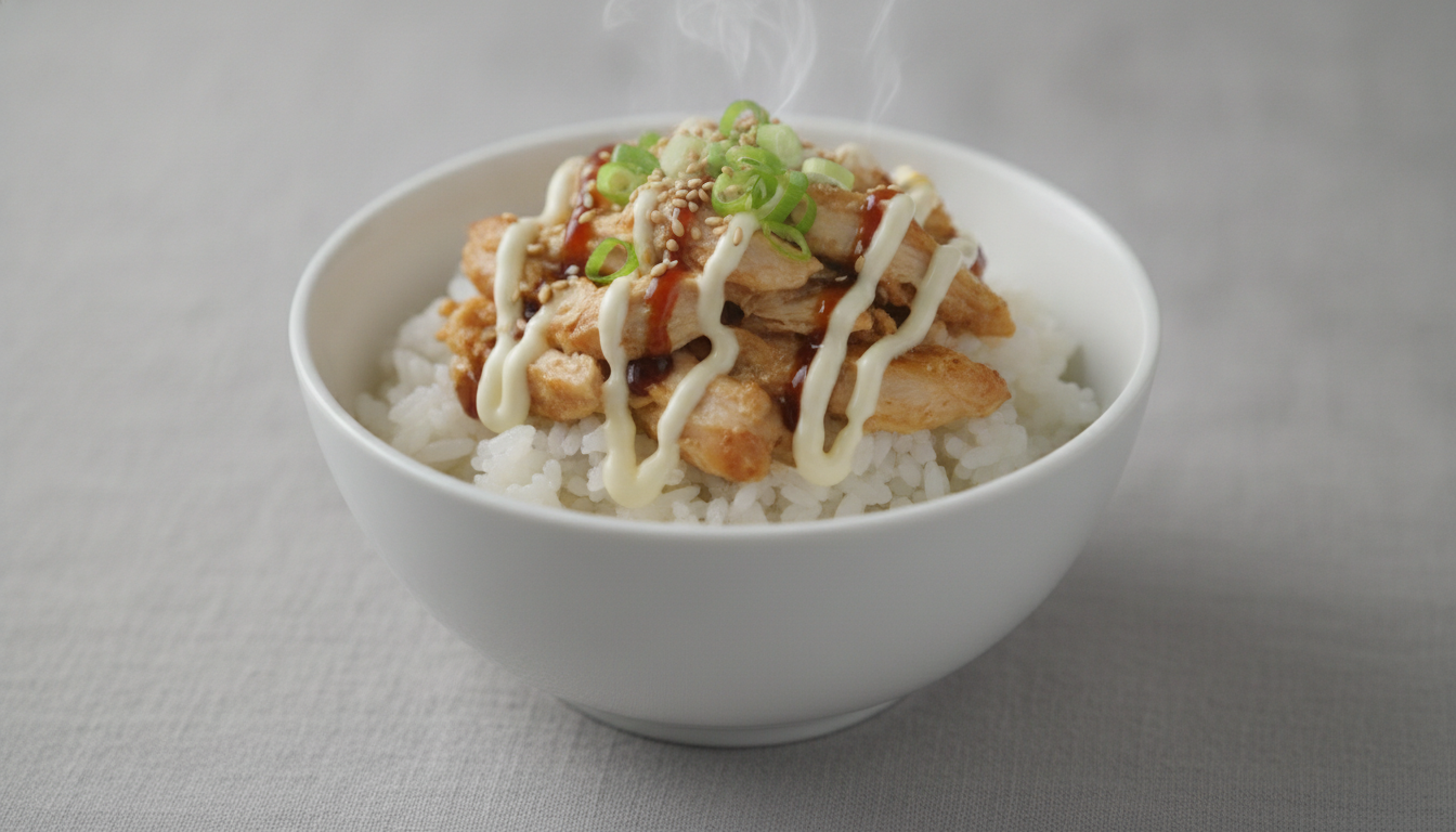 쁘띠컵밥 치킨마요