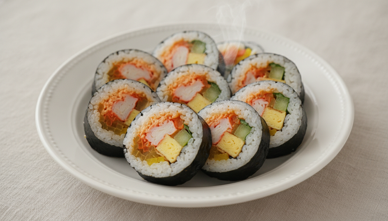 땡초크랩마요김밥