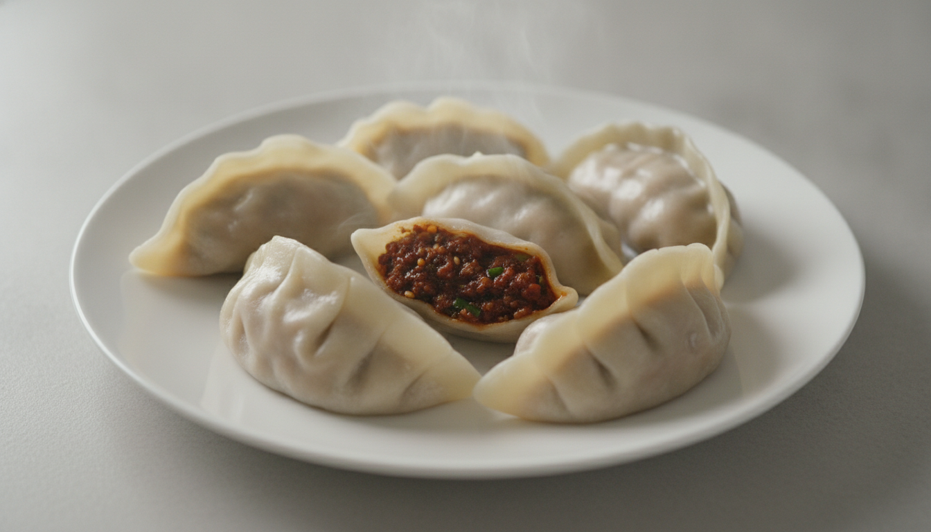 미트리 닭가슴살 갈비맛 만두