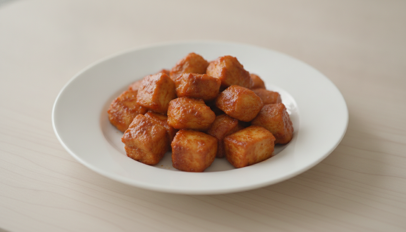 닭가슴살 큐브 닭갈비맛