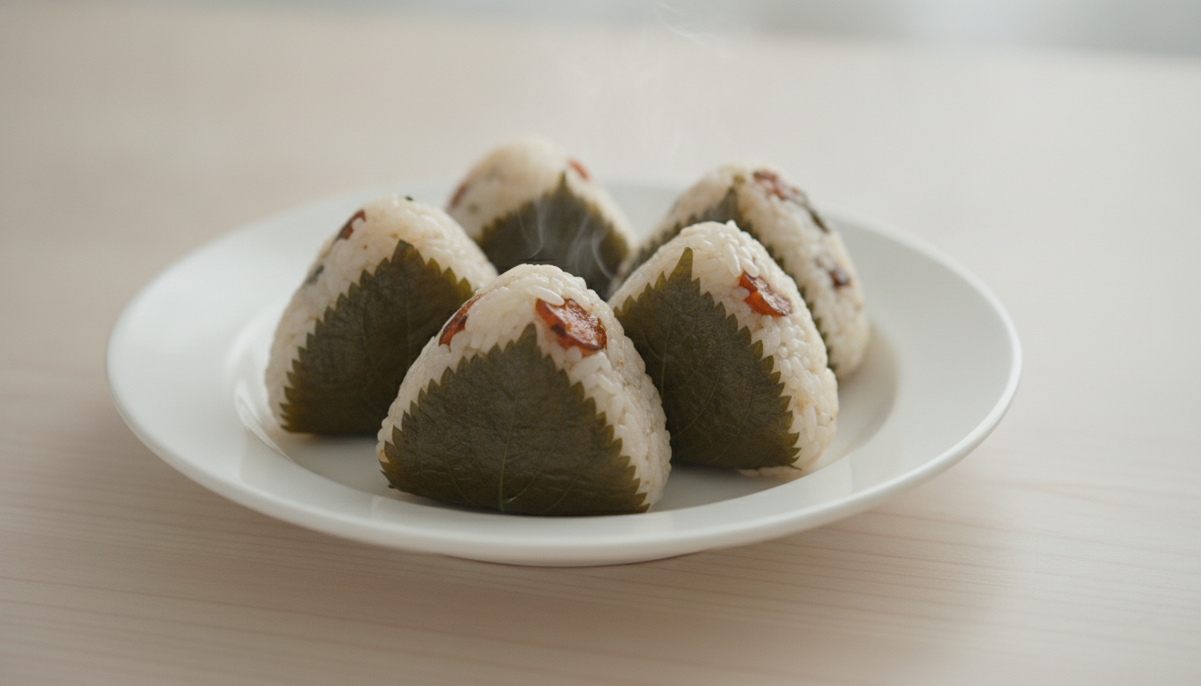 깻잎피클주먹밥