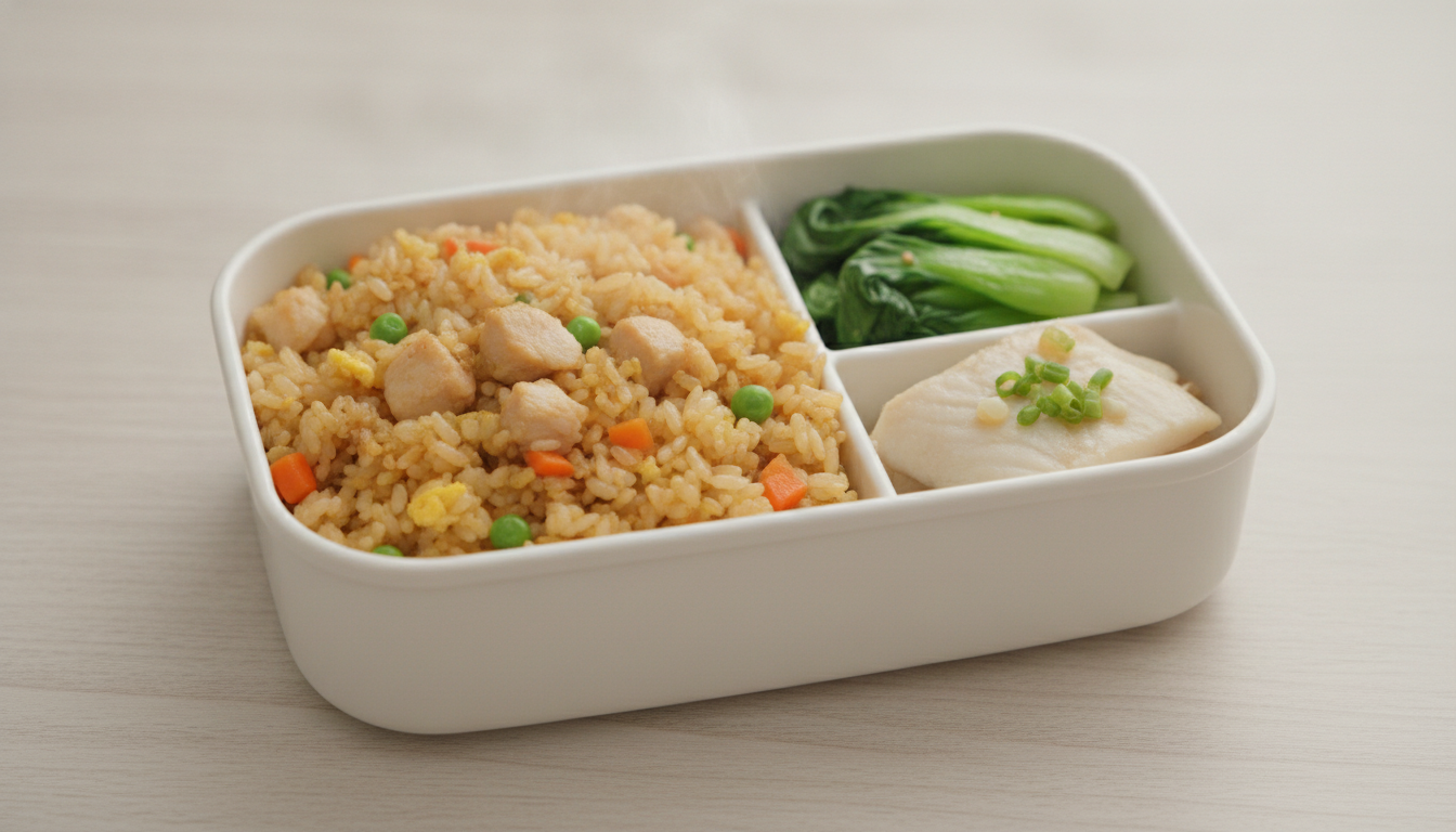 맛있닭 다이어트 도시락 중화볶음밥