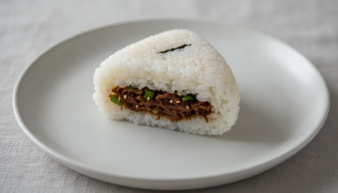 숯불갈비맛 삼각김밥