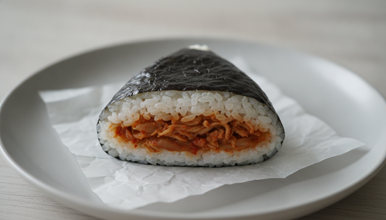 커진김치제육삼각김밥