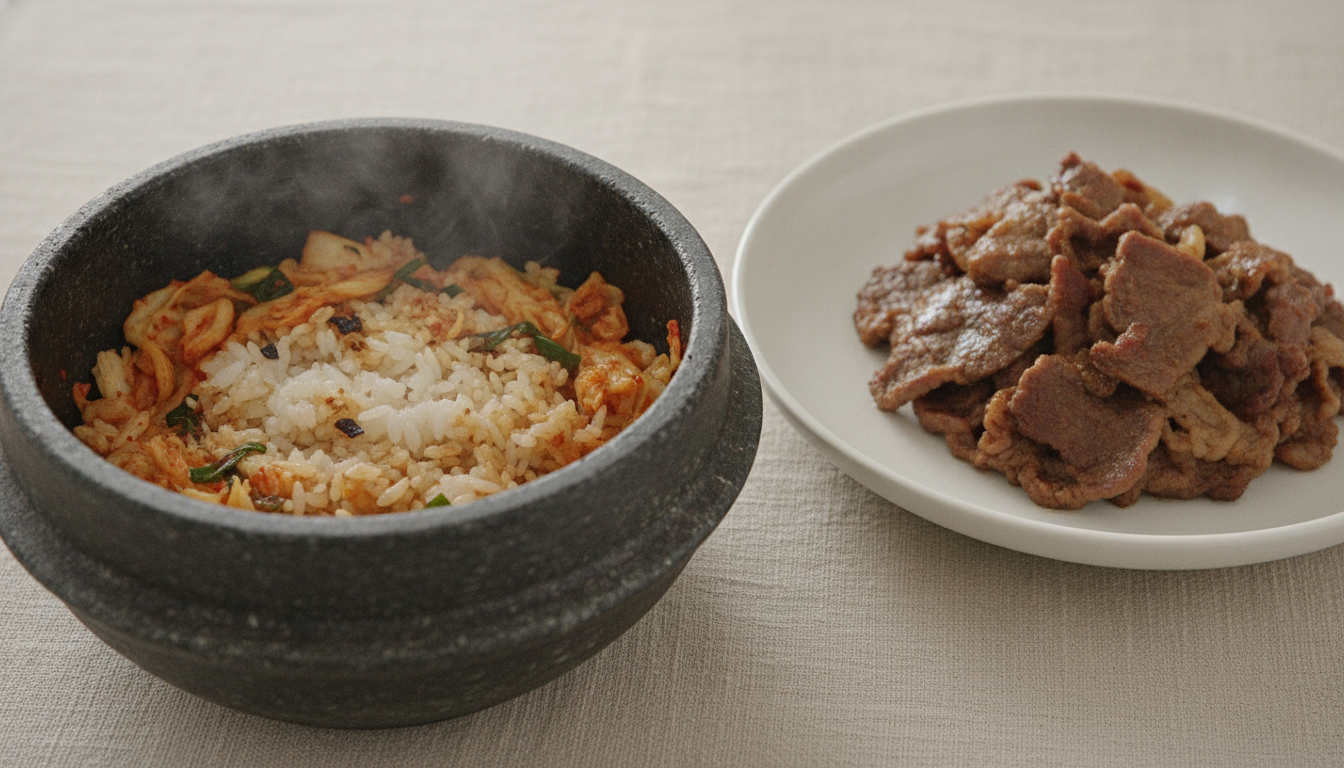 부지깽이김치솥밥&언양식불고기