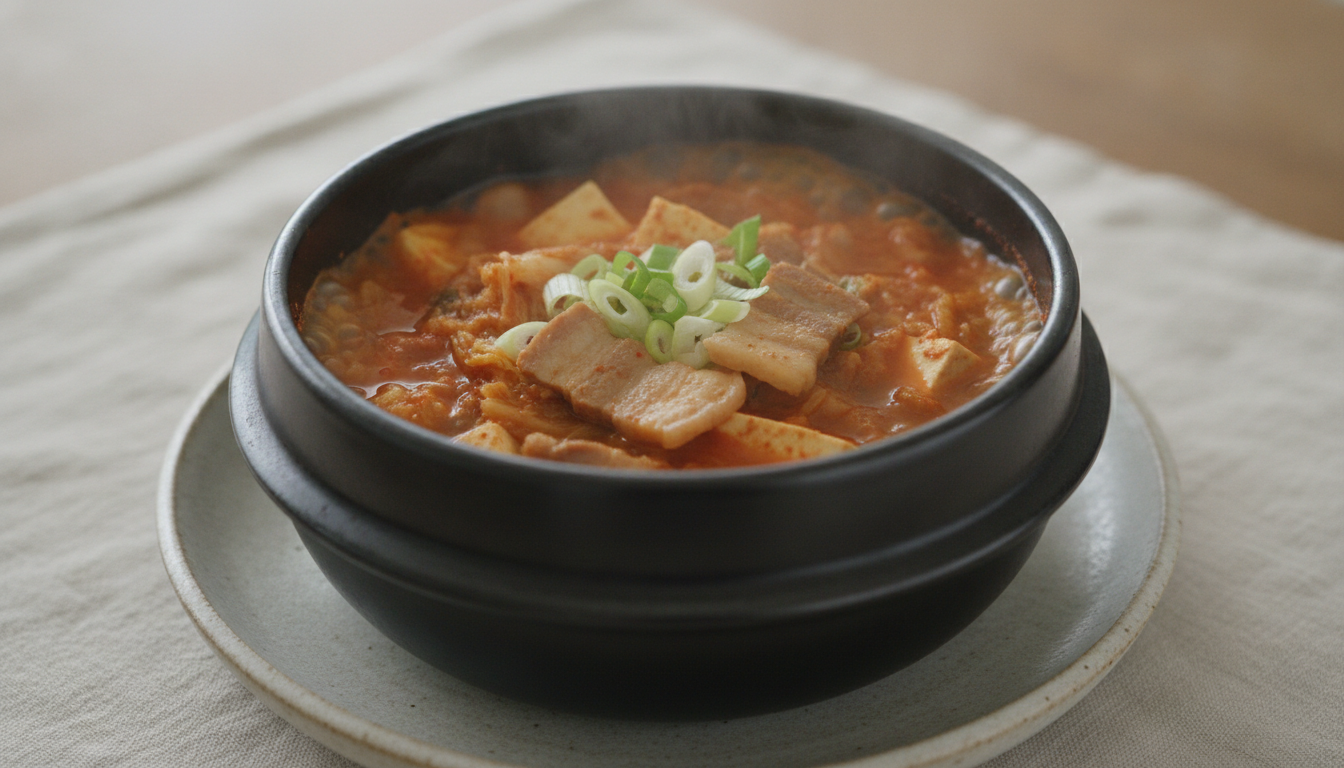기사식당 김치찌개