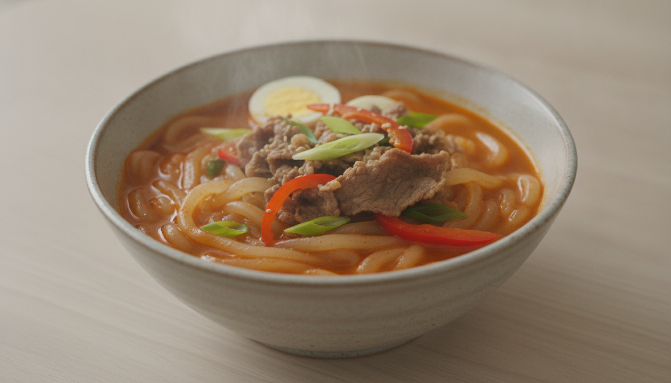 곤약 칼칼우동