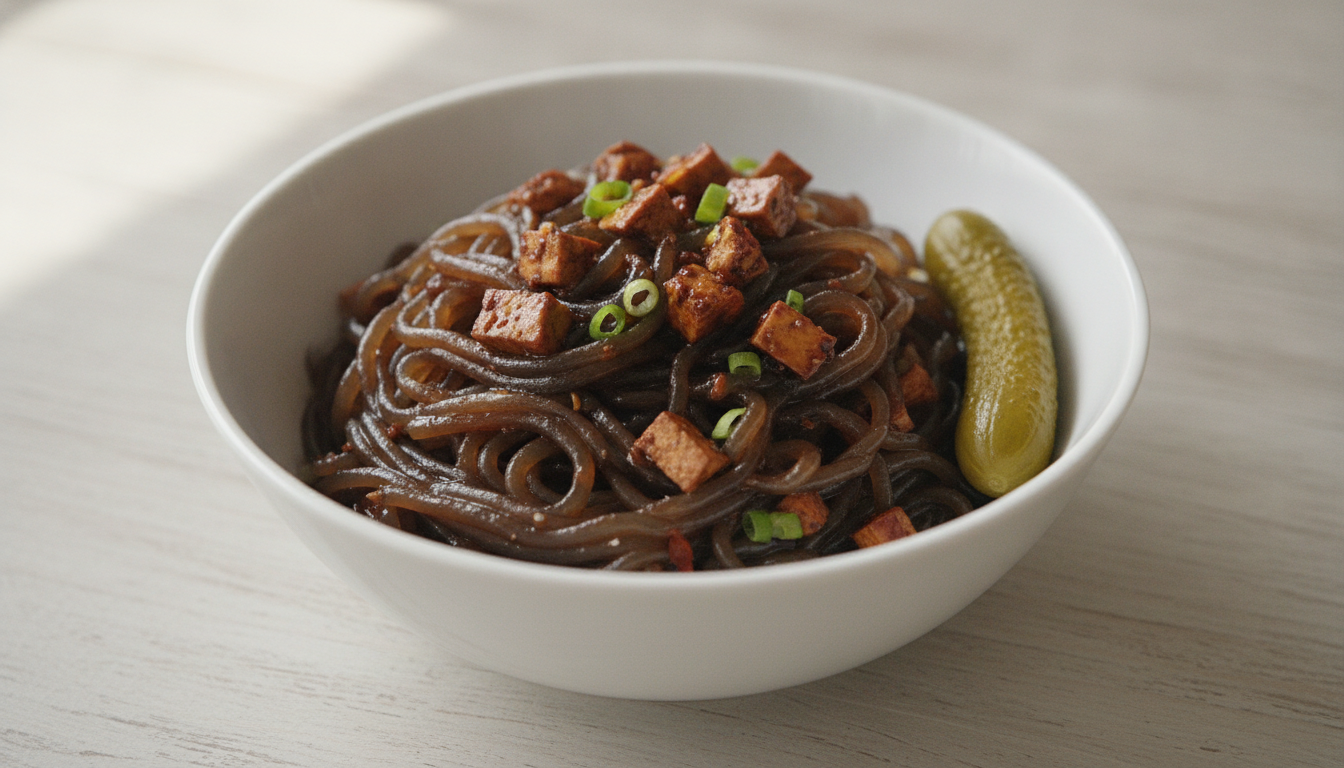 곤약이라면 사천짜장맛