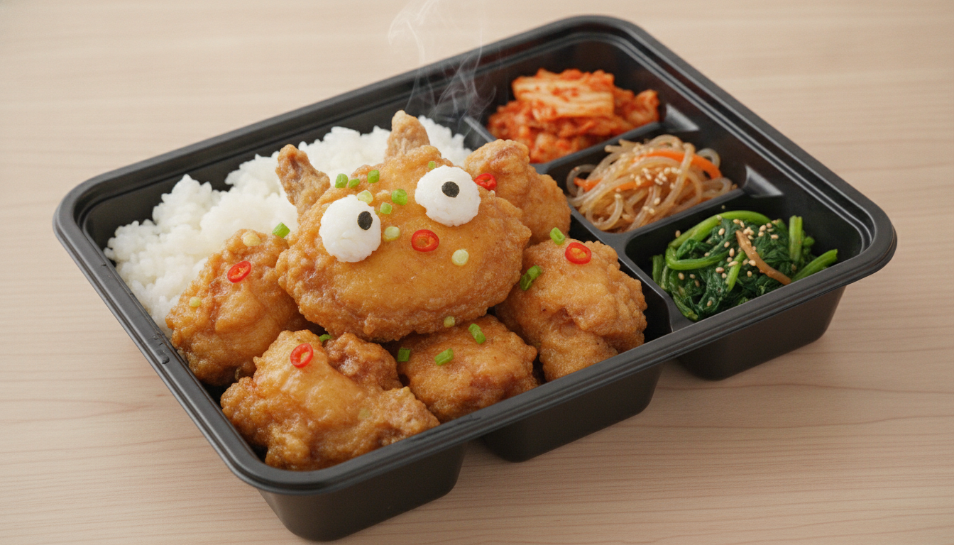 치킨몬스터 도시락