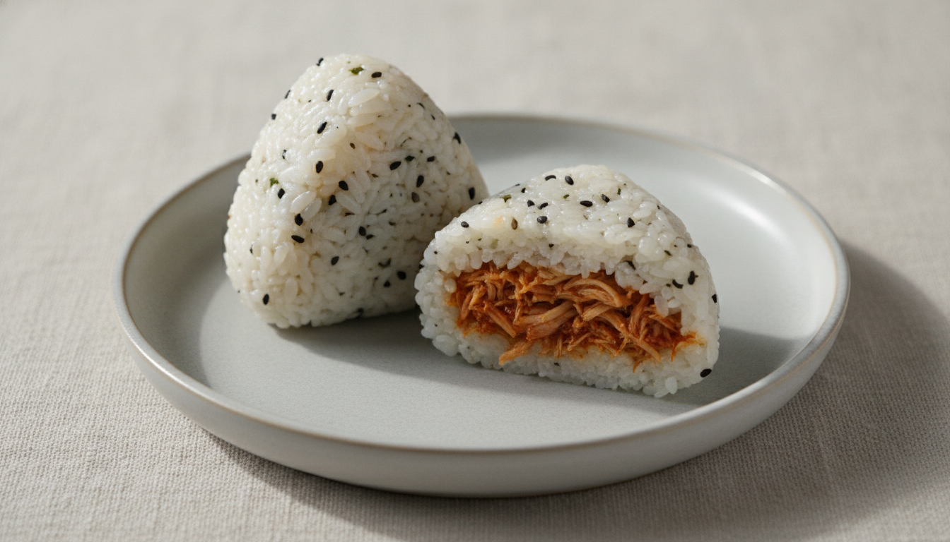 양념치킨맛 삼각김밥