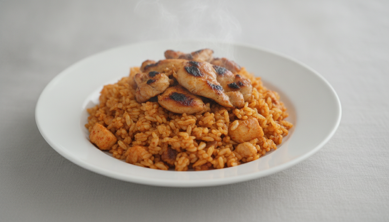 맛있는 닭가슴살 볶음밥 닭갈비