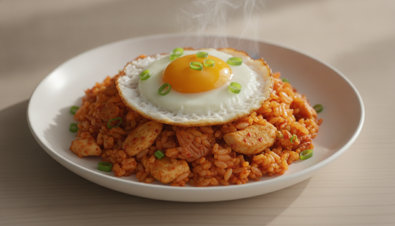 맛있는 닭가슴살 김치볶음밥