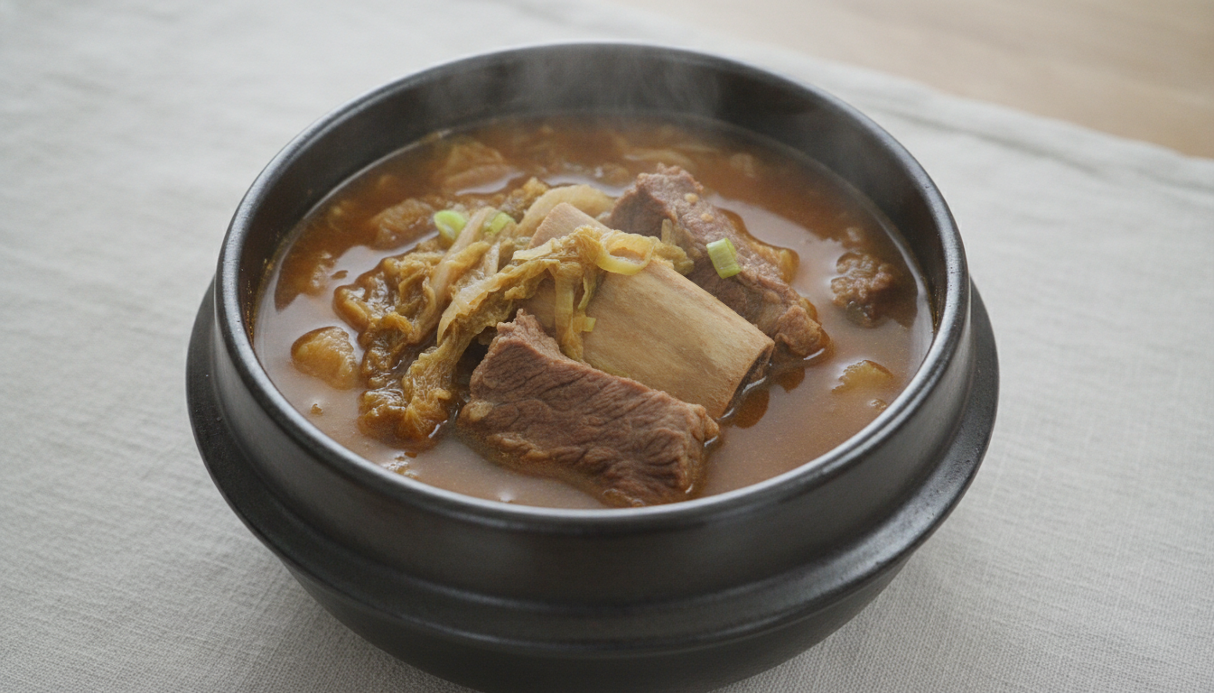 진한우거지갈비탕