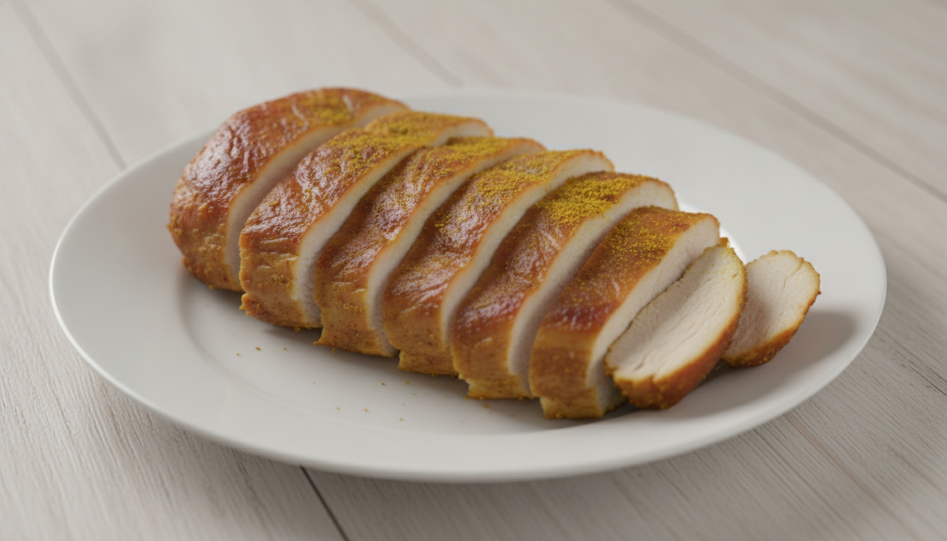 훈제 닭가슴살 카레맛