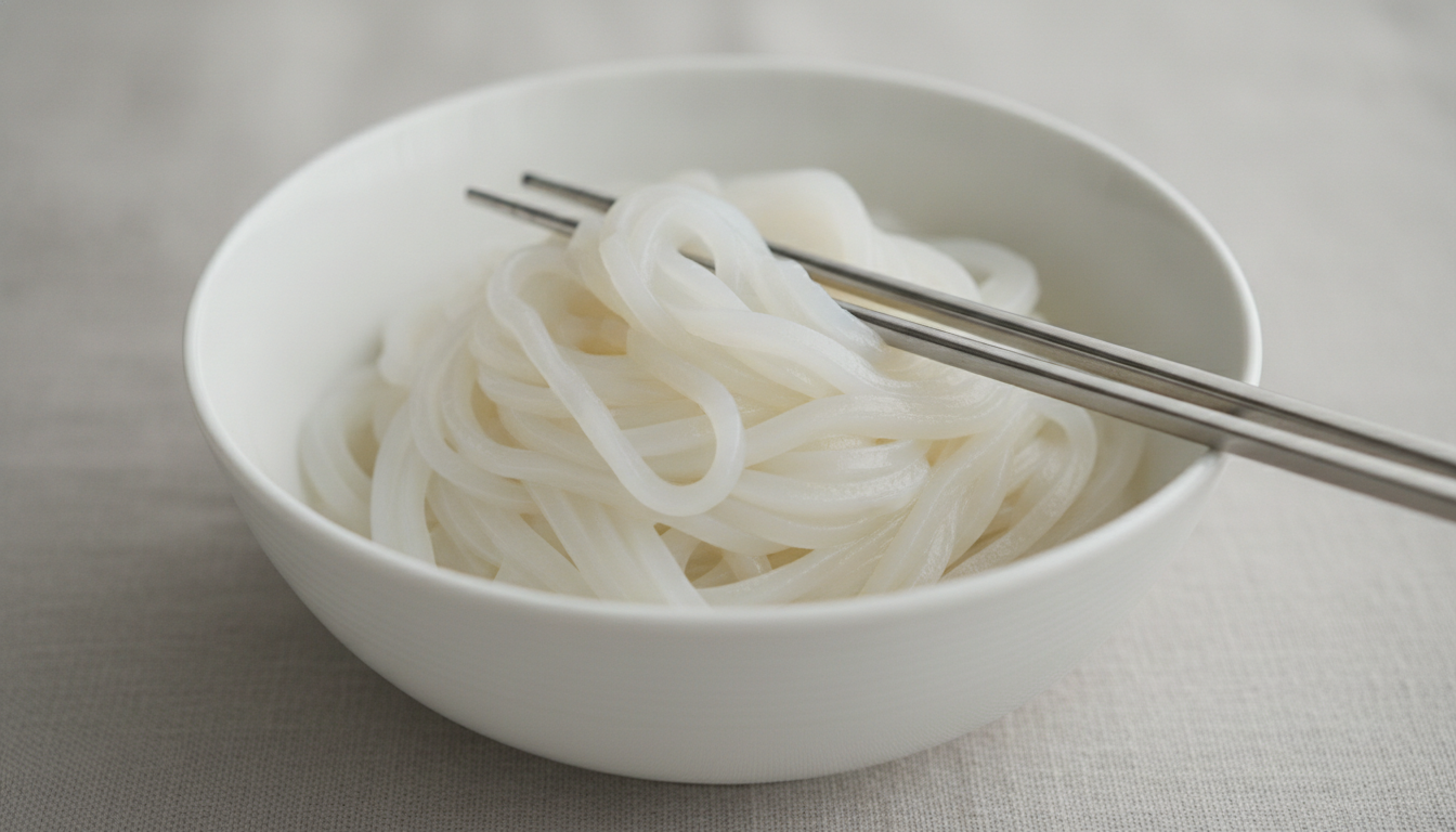 발효곤약 분모자 누들