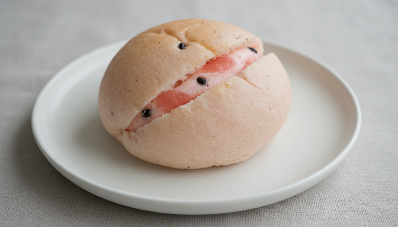 논산수박 생크림빵