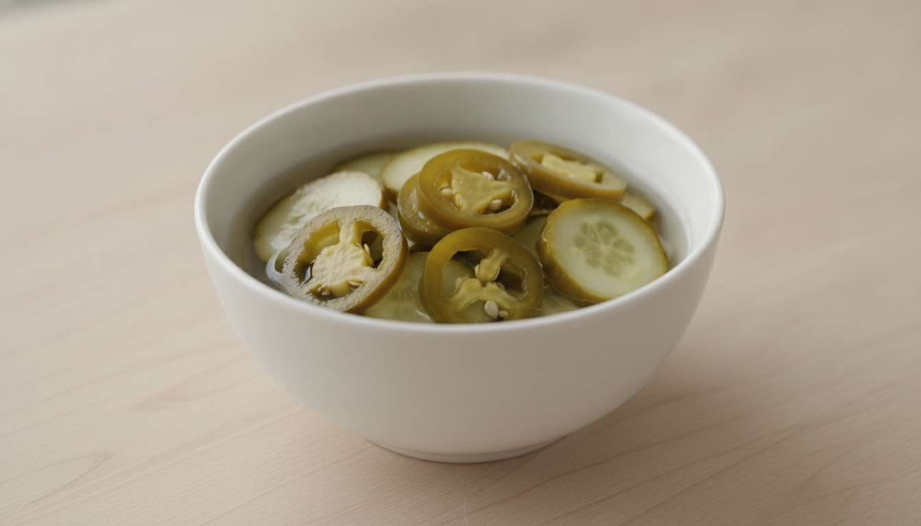 브런치테이블 할라피뇨&피클