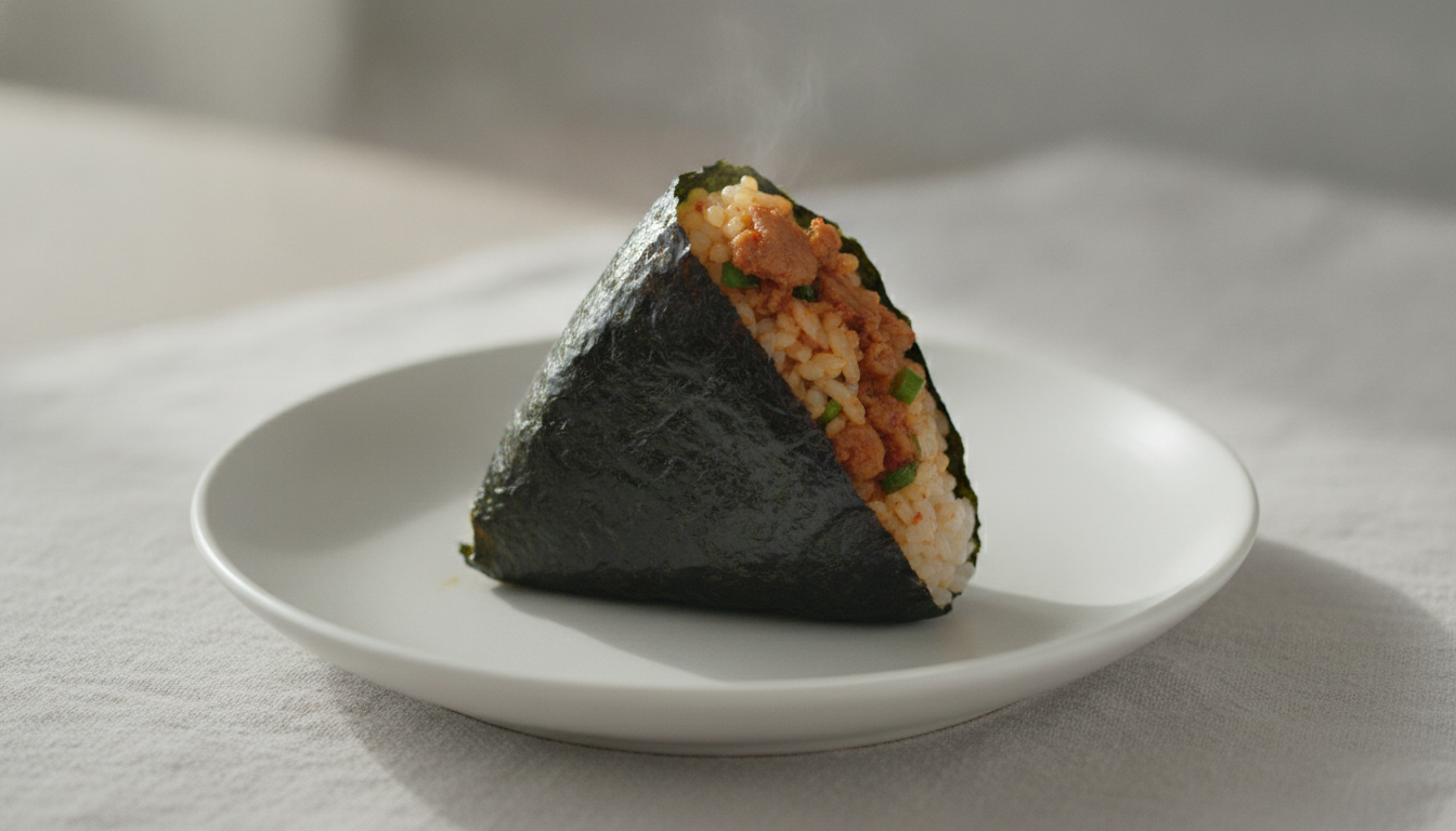 매콤제주흑돈 삼각김밥