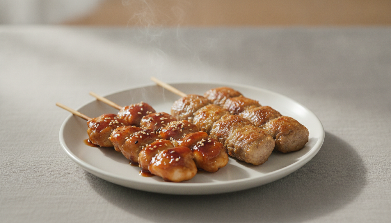 치킨 데리야끼 & 떡갈비 스틱 미용식