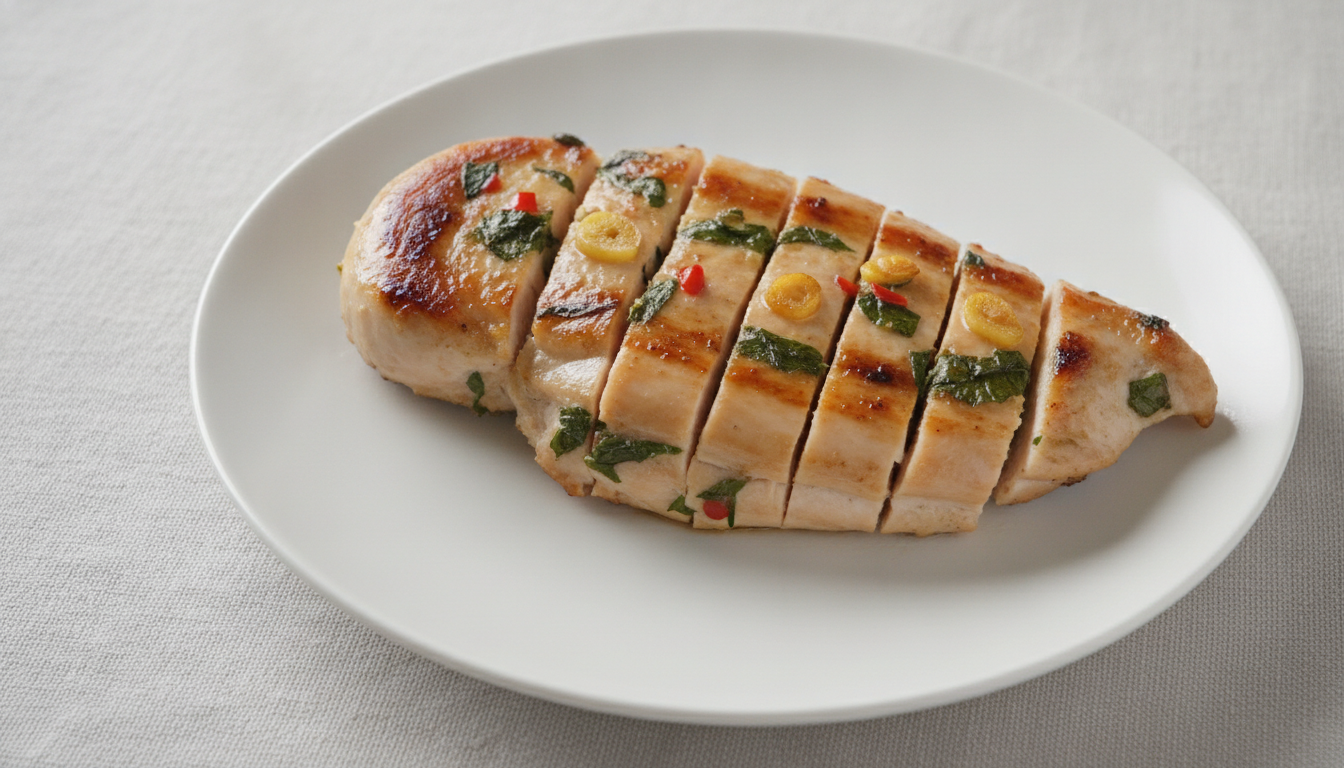맛있닭 닭가슴살 스테이크 야채맛