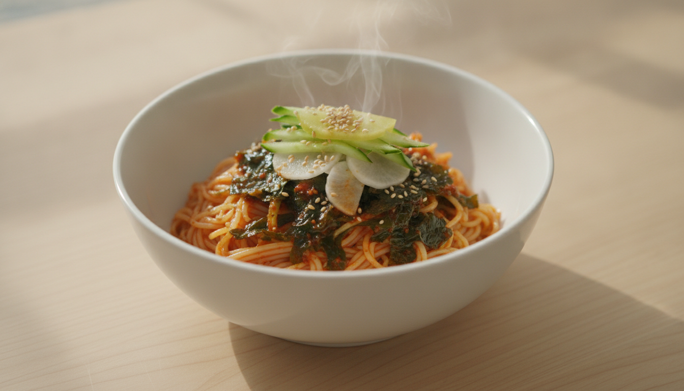 미역초 비빔면
