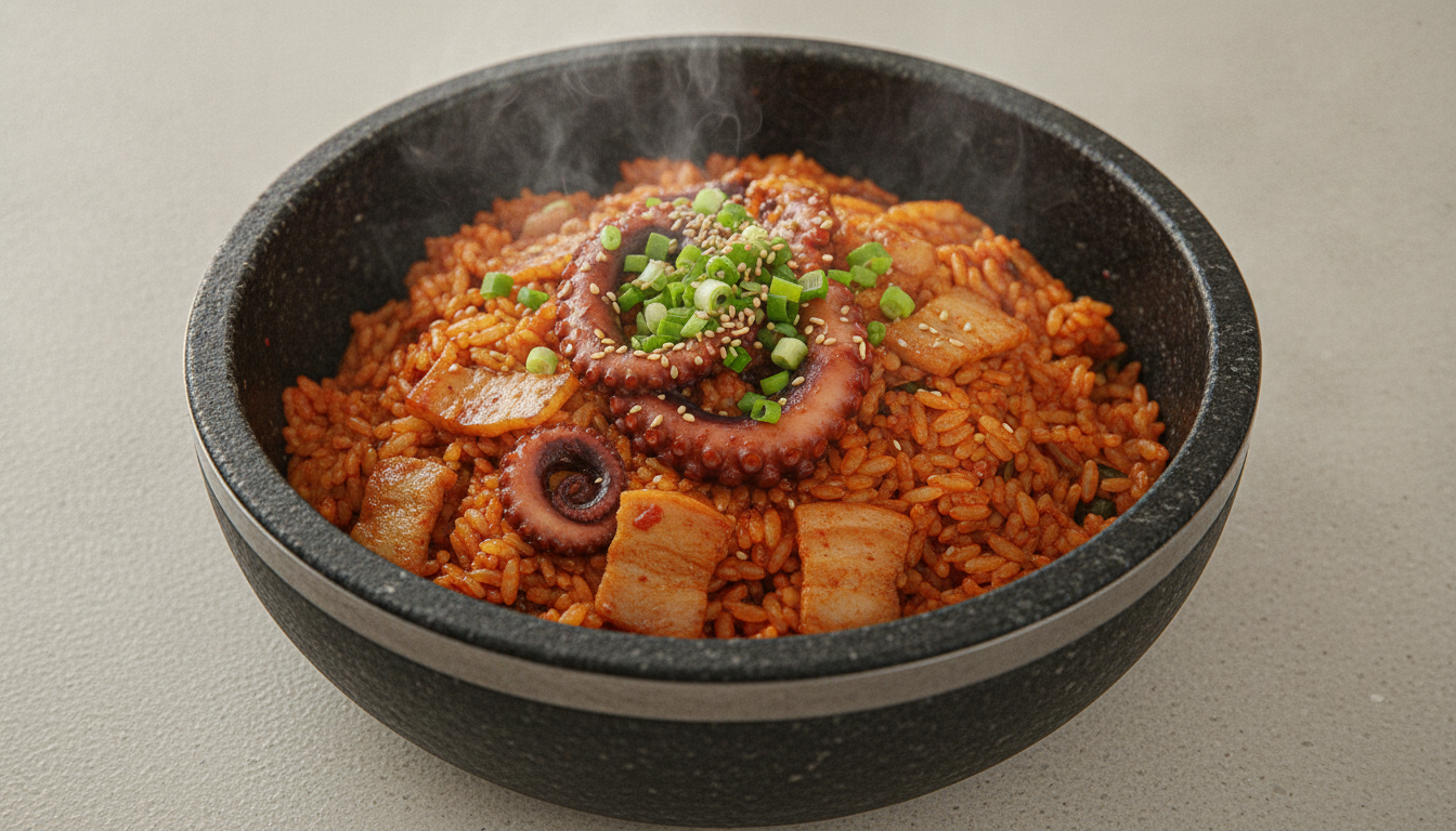 오쭈매콤볶음밥