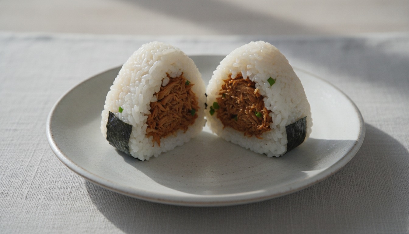 양념치킨 삼각김밥