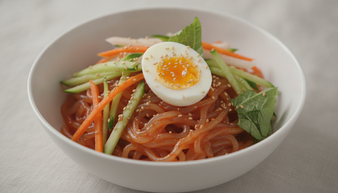 비빔곤약우동