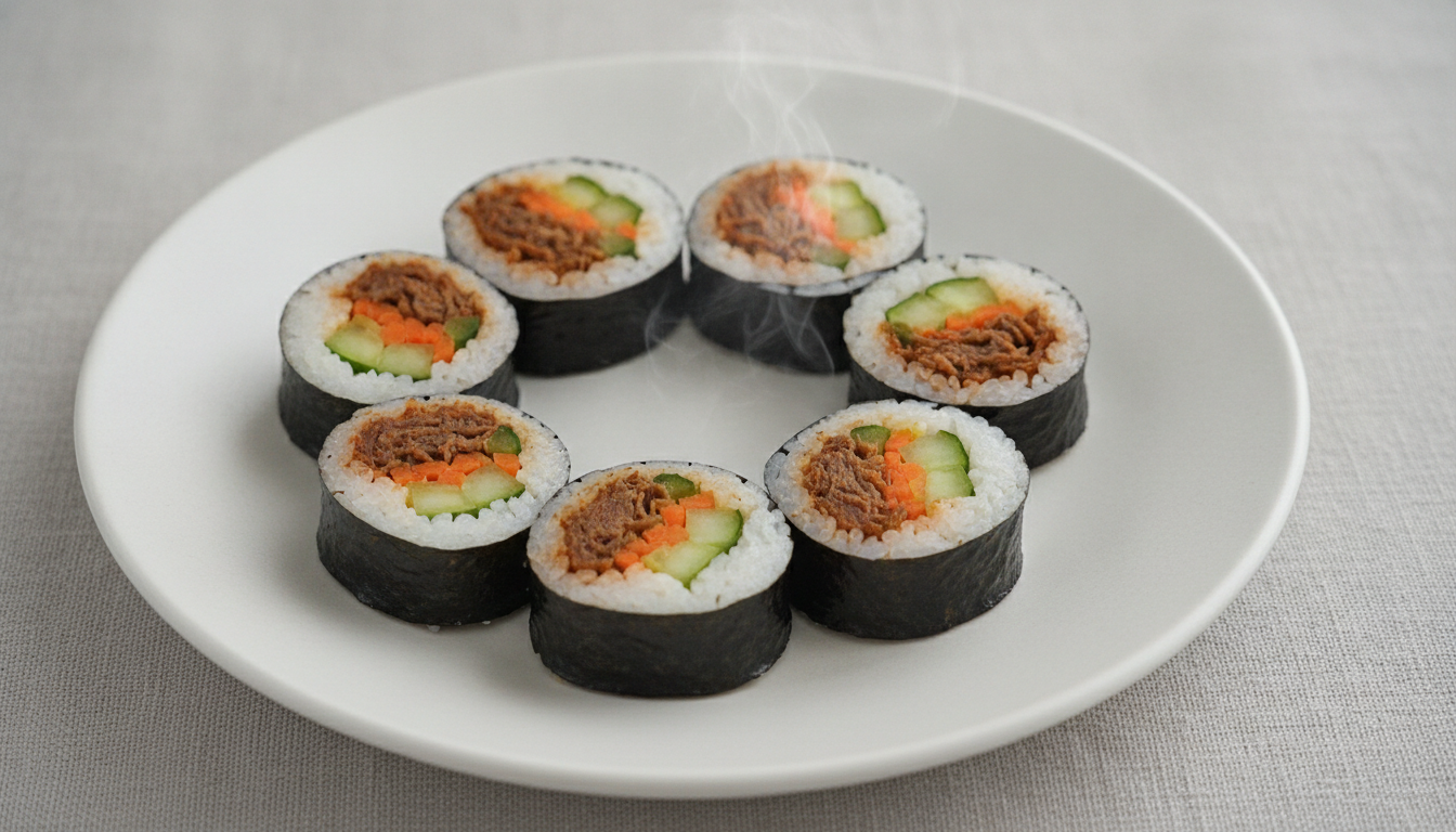청양불고기김밥