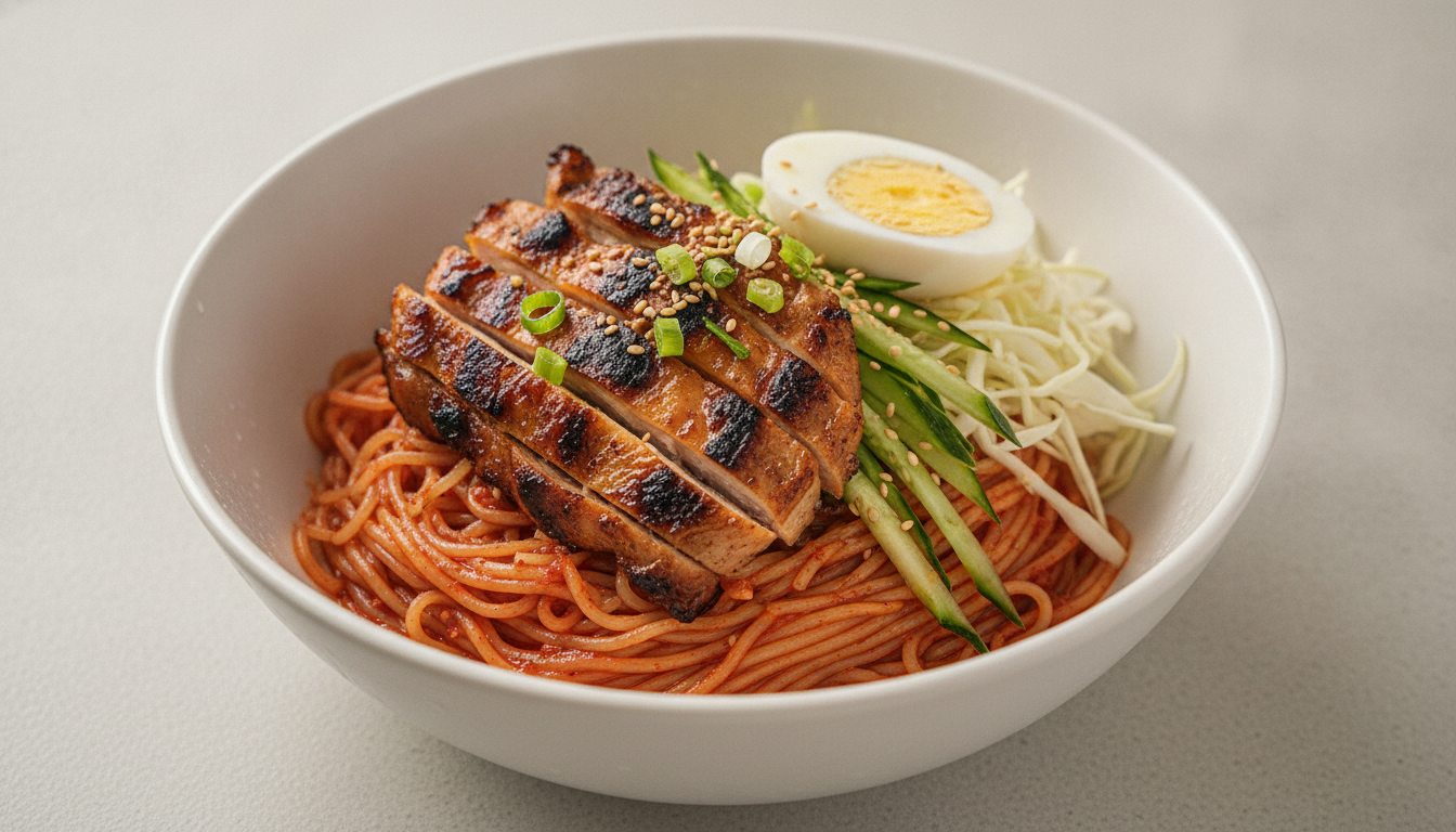 숯불치킨맛 비빔면